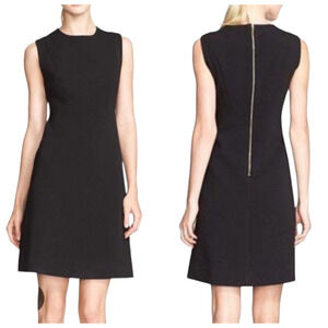 Kate Spade Women's Black  Sicily Sleevelesss Sheath Mini Dress Size 0